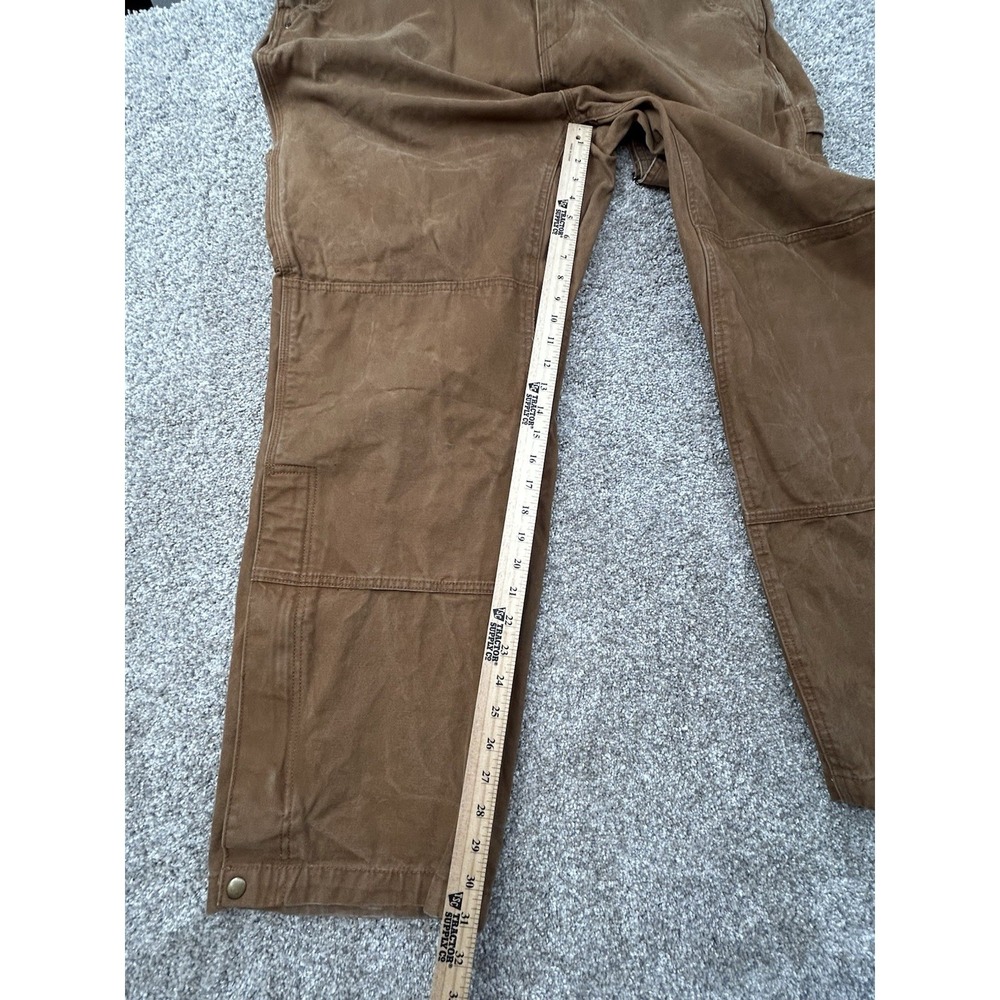 Gravel Gear Duck Bibs DoubleKnee Quality Carpenter Overalls Heavy-duty 44x32‎ - Picture 10 of 14